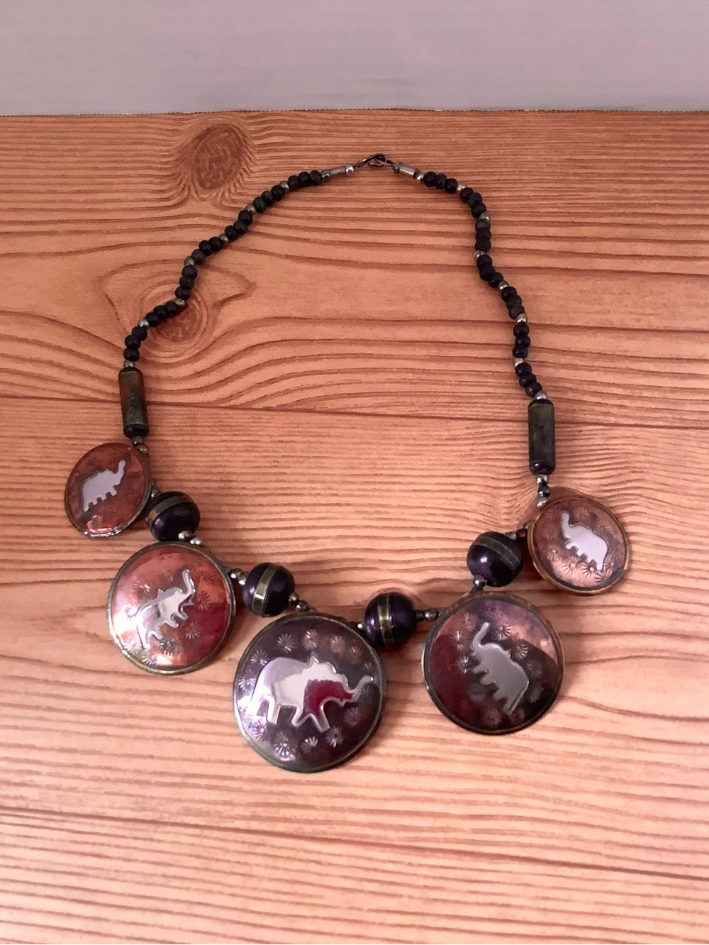 Vintage Artisan Copper/Brass Necklace